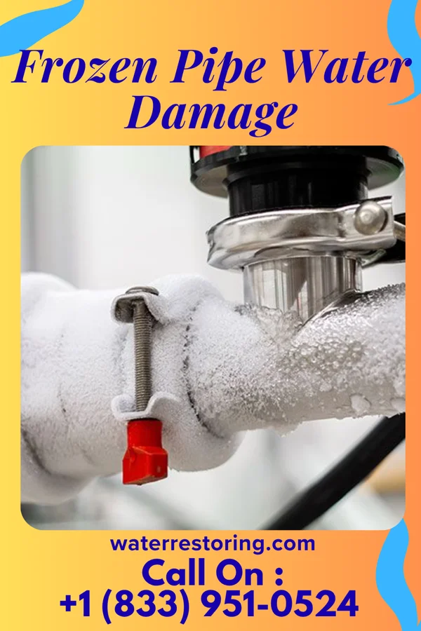 Frozen Pipe Water Damage in Schofield, WI